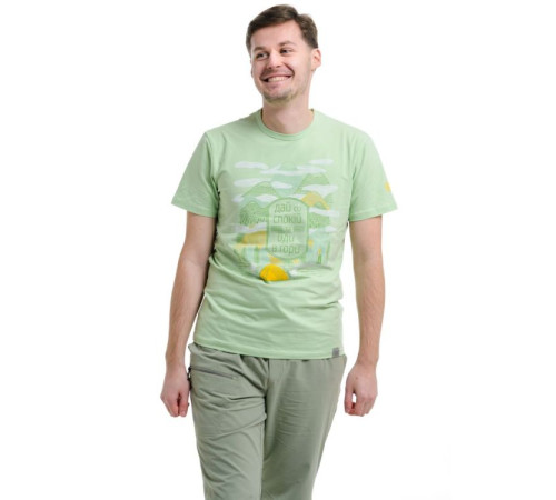 Футболка ч Turbat Daj sy spokij Mns nile green - XXL - світло-зелений Футболка ч Turbat Daj sy spokij Mns nile green - XXL - світло-зелений