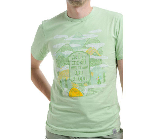 Футболка ч Turbat Daj sy spokij Mns nile green - XXL - світло-зелений Футболка ч Turbat Daj sy spokij Mns nile green - XXL - світло-зелений