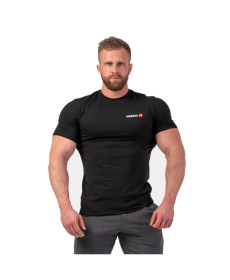 Чоловіча футболка Nebbia Minimalist Logo 291 - XXL - чорна