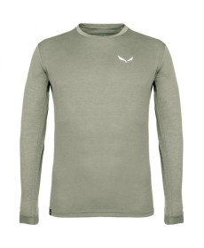 Футболка ч Salewa PUEZ MELANGE DRY M L/S TEE 27453 5135 - 54/2X - сірий