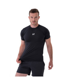 Чоловіча спортивна футболка Nebbia 324 - L -  чорна