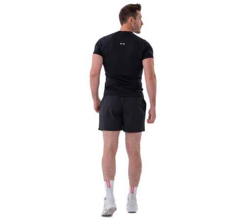 Чоловіча спортивна футболка Nebbia 324 - L - чорна