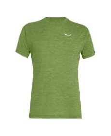 Футболка ч Salewa PUEZ MELANGE DRY M S/S TEE 26537 5716 - 54/2X - зелений