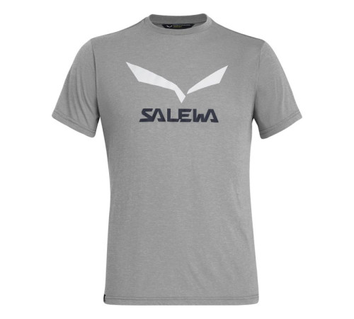 Футболка ч Salewa SOLIDLOGO DRI-REL M S/S TEE 27018 0624 - 54/2X - сірий Футболка ч Salewa SOLIDLOGO DRI-REL M S/S TEE 27018 0624 - 54/2X - сірий