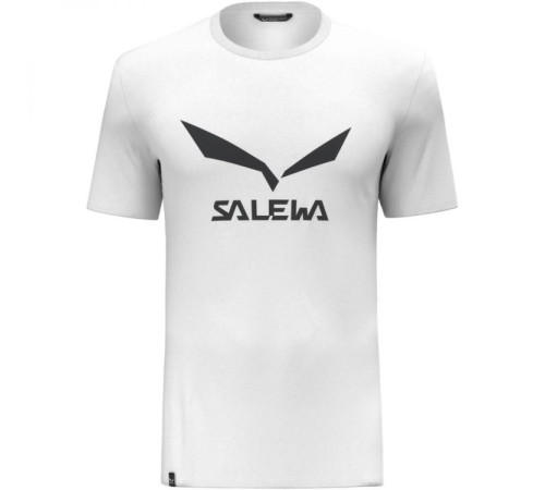 Футболка ч Salewa SOLIDLOGO DRI-REL M S/S TEE 27018 0010 - 48/M - білий Футболка ч Salewa SOLIDLOGO DRI-REL M S/S TEE 27018 0010 - 48/M - білий