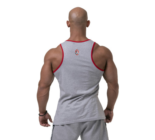 Чоловіча футболка без рукавів Nebbia Old School Muscle 193 - сірий/XXL Чоловіча футболка без рукавів Nebbia Old School Muscle 193 - сірий/XXL