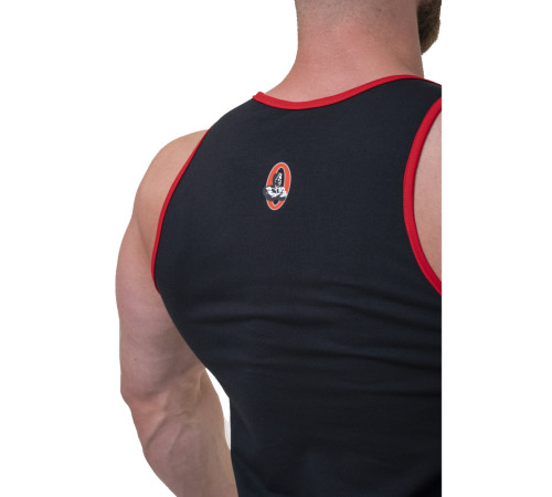 Чоловіча футболка без рукавів Nebbia Old School Muscle 193 - чорний/XL Чоловіча футболка без рукавів Nebbia Old School Muscle 193 - чорний/XL