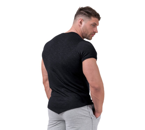 Чоловіча футболка Nebbia Red Label Muscle Back 172 - чорний/XL Чоловіча футболка Nebbia Red Label Muscle Back 172 - чорний/XL