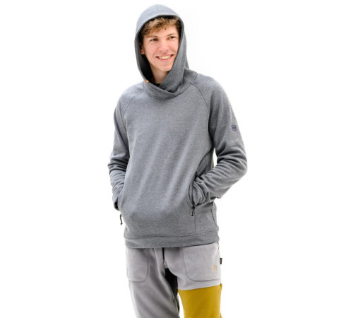 Фліс ч Turbat Porto Houdi Mns steel gray - XXL - темно-сірий меланж Фліс ч Turbat Porto Houdi Mns steel gray - XXL - темно-сірий меланж