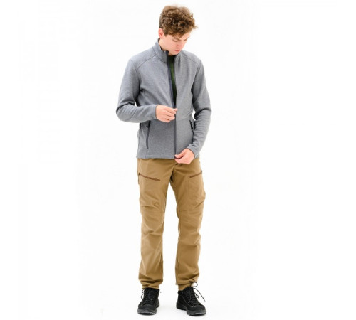 Фліс ч Turbat Porto 2 Mns steel gray - XXL - темно-сірий меланж Фліс ч Turbat Porto 2 Mns steel gray - XXL - темно-сірий меланж