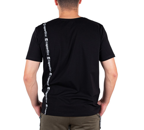 Чоловіча футболка inSPORTline Sidestrap Man - XL - чорна Чоловіча футболка inSPORTline Sidestrap Man - XL - чорна