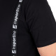 Чоловіча футболка inSPORTline Sidestrap Man - XL - чорна