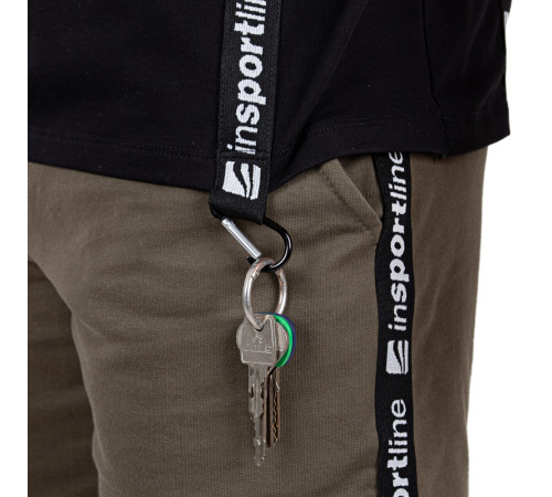 Чоловіча футболка inSPORTline Sidestrap Man - XL - чорна Чоловіча футболка inSPORTline Sidestrap Man - XL - чорна