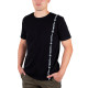 Чоловіча футболка inSPORTline Sidestrap Man - XL - чорна