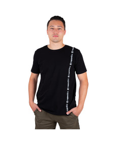 Чоловіча футболка inSPORTline Sidestrap Man - М - чорна