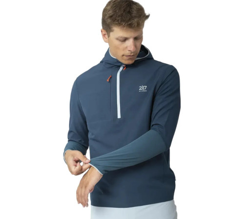Флісова кофта чоловіча 2117 Gyljen Hoodie M 7816916 розмір XL - темно-синя