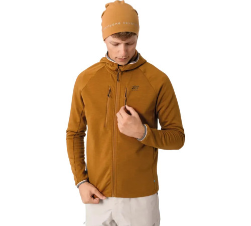 Флісова кофта чоловіча 2117 Skaulo Sweater M 7814931 розмір S - коричнева