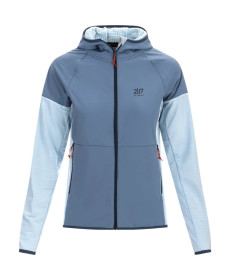 Флісова кофта чолоівча 2117 Trubo Fleece H 7815935 розмір S - синьо-сіра