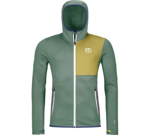 Фліс ч Ortovox FLEECE HOODY M arctic grey - S - зелений Фліс ч Ortovox FLEECE HOODY M arctic grey - S - зелений