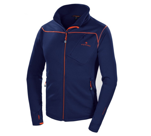 Чоловіча кофта всесезонна Ferrino Tailly Jacket Man New - розмір S / темно-синій