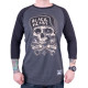 Футболка з довгими рукавами BLACK HEART Garage Built - XXL - сіра