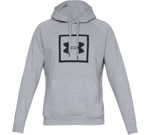 Чоловіче худі Under Armour Rival Fleece Logo - сіре/L Чоловіче худі Under Armour Rival Fleece Logo - сіре/L