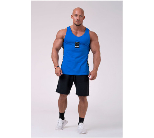 Чоловіча майка Nebbia “YOUR POTENTIAL IS BESCEMING” 174 - XXL - синя Чоловіча майка Nebbia “YOUR POTENTIAL IS BESCEMING” 174 - XXL - синя