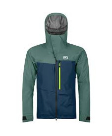 Куртка ч Ortovox 3L RAVINE SHELL JACKET M deep ocean - M - синій