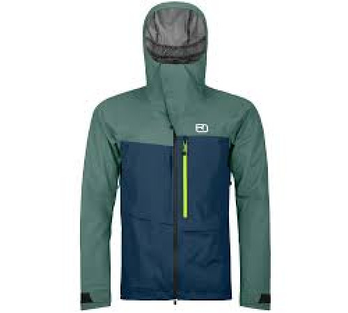 Куртка ч Ortovox 3L RAVINE SHELL JACKET M deep ocean - M - синій Куртка ч Ortovox 3L RAVINE SHELL JACKET M deep ocean - M - синій