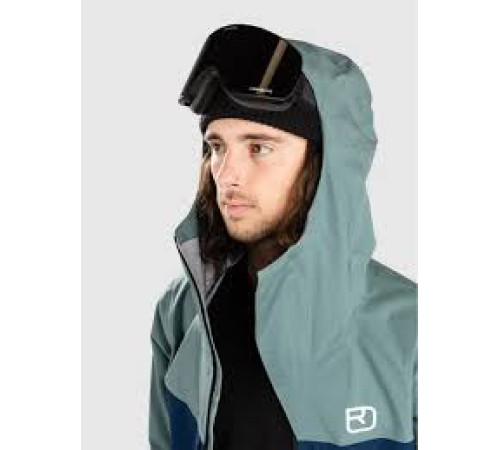 Куртка ч Ortovox 3L RAVINE SHELL JACKET M deep ocean - M - синій Куртка ч Ortovox 3L RAVINE SHELL JACKET M deep ocean - M - синій