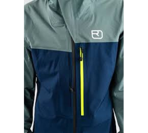 Куртка ч Ortovox 3L RAVINE SHELL JACKET M deep ocean - M - синій Куртка ч Ortovox 3L RAVINE SHELL JACKET M deep ocean - M - синій