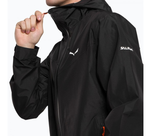 Куртка ч Salewa PUEZ (AQUA 4) 2.5L PTX JACKET M 28615 0910 - 46/S - чорний