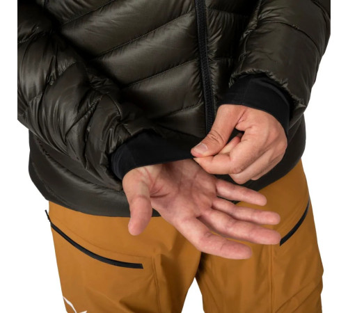 Куртка чоловіча Salewa ORTLES MED 3 RDS DWN JACKET M 28718 5281 розмір 46/S - темно-оливкова