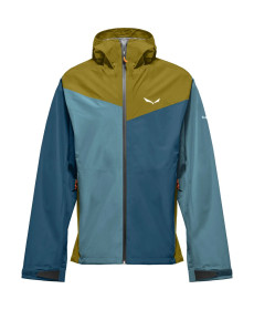 Куртка чоловіча Salewa PUEZ (AQUA 4) 2.5L PTX JACKET M 28615 5B12 розмір 46/S - оливково-синя