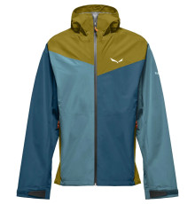 Куртка ч Salewa PUEZ (AQUA 4) 2.5L PTX JACKET M 28615 5B12 - 50/L - оливковий/синій