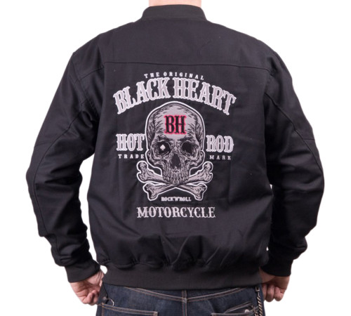 Чоловіча куртка Black Heart Bender - чорний / XL Чоловіча куртка Black Heart Bender - чорний / XL