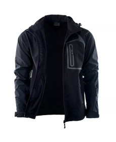 Чоловіча куртка SOFTSHELL HI-TEC NILS - М - чорна