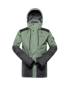 Куртка ч Alpine Pro ZARIB MJCB636 722 - S - зелений/чорний