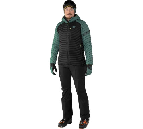 Куртка чоловіча Dynafit RADICAL DWN M HOOD JKT 70914 0721 розмір 48/M - чорно-сіра