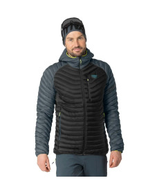 Куртка чоловіча Dynafit RADICAL DWN M HOOD JKT 70914 0721 розмір 48/M - чорно-сіра