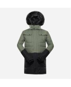Куртка ч Alpine Pro EGYP MJCB625 587 - S - зелений/чорний