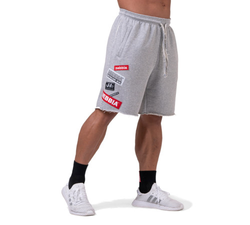 Чоловічі шорти Nebbia Limitless BOYS shorts 178 - сірий/XL