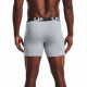 Чоловічі боксерки Under Armour Charged Cotton - 3 пари: темно-сині/сірі/яскраво сині/М