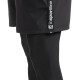 Чоловічі легінси + шорти 2-в-1 inSPORTline Closefit - L - чорні