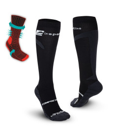 Компресійні підколінники inSPORTline Compleano AG+ / розмір 35-38