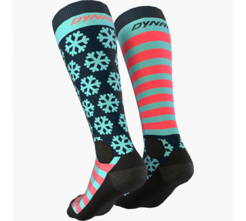 Шкарпетки Dynafit FT Graphic Socks - 39-42 - синій/рожевий Шкарпетки Dynafit FT Graphic Socks - 39-42 - синій/рожевий