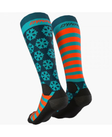 Шкарпетки Dynafit FT Graphic Socks - 35-38 - синій/оранжевий