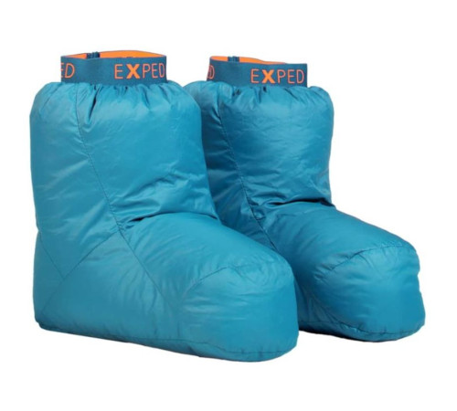 Пухові шкарпетки Exped Down Sock - M - блакитний Пухові шкарпетки Exped Down Sock - M - блакитний