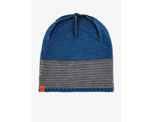 Шапка ч Ortovox ROCK'N'WOOL BEANIE M petrol blue - M - синій