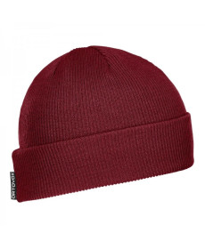 Шапка Ortovox NICHOLSON RIB BEANIE dark blood - червоний